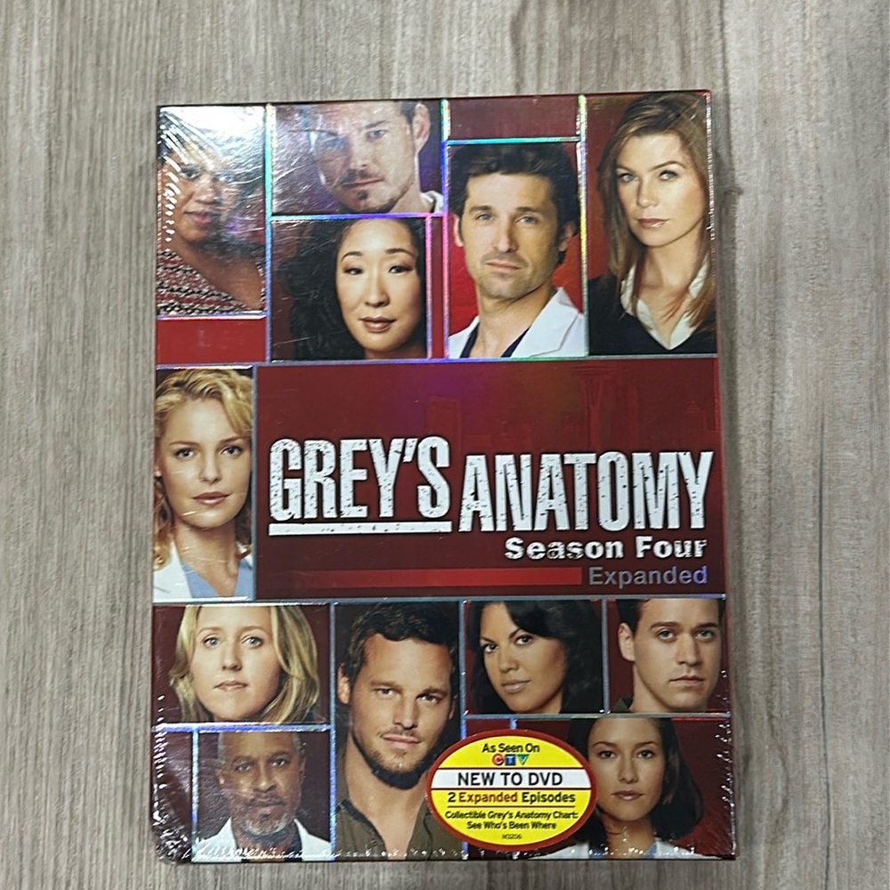 Grey’s Anatomyomy - Season 4 NWT